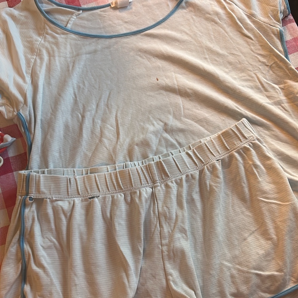 LAKE Light Blue Pajama Set